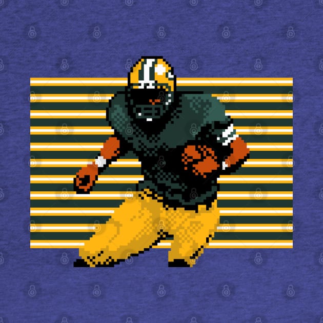 Green Bay Pixel Running Back by The Pixel League